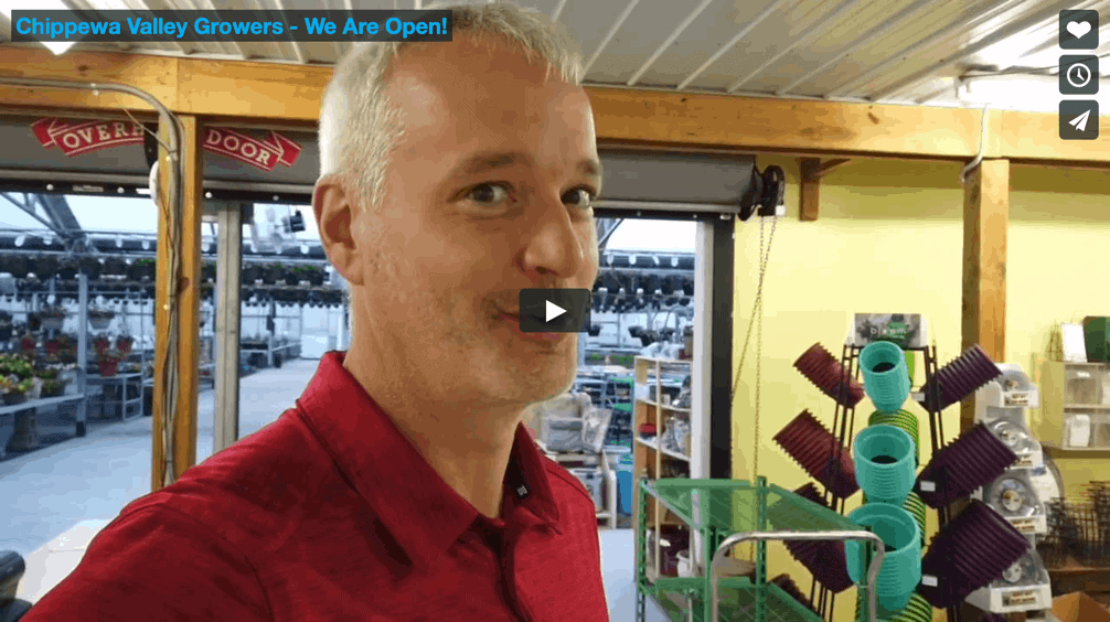 John Kelly Opening Day Video at our Eau Claire Greenhouse and Garden Center