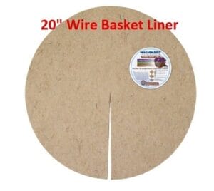 Magnimoist 20" Hanging Basket Liner 1-pack